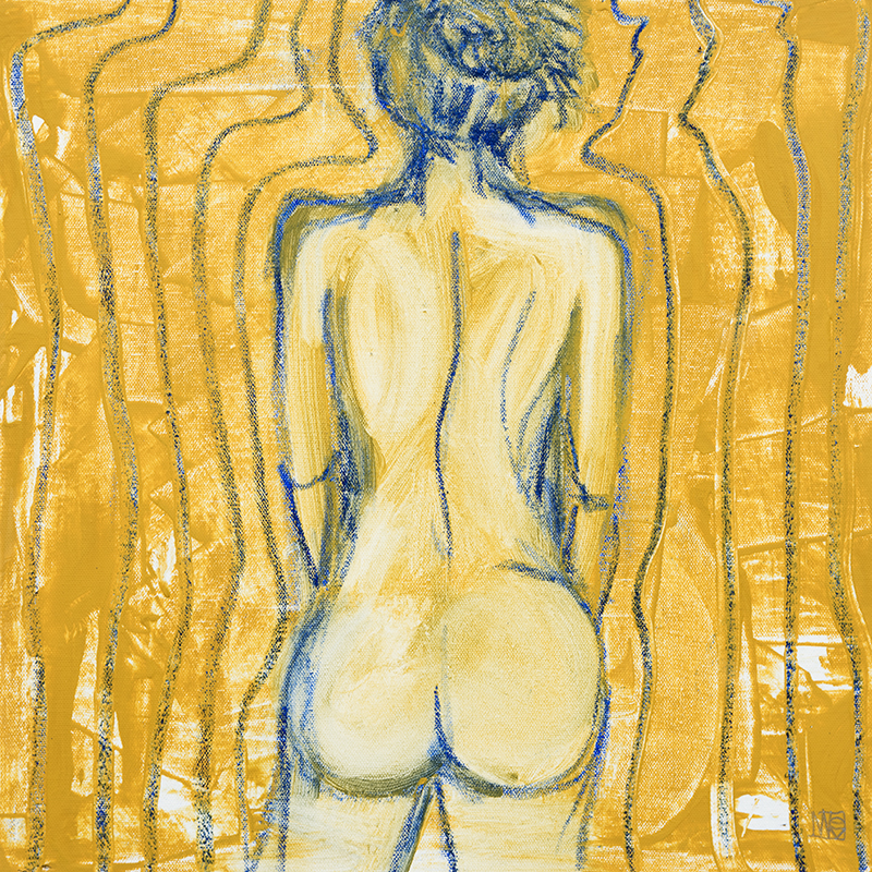 Nude Standing by artist Melissa Wen Mitchell-Kotzev